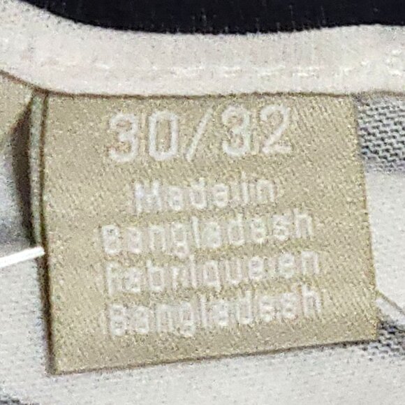 Zim & Zoe Womens Plus Size Flutter Sleeve Striped Navy Blue Ivory Top 30/32 - Picture 2 of 11